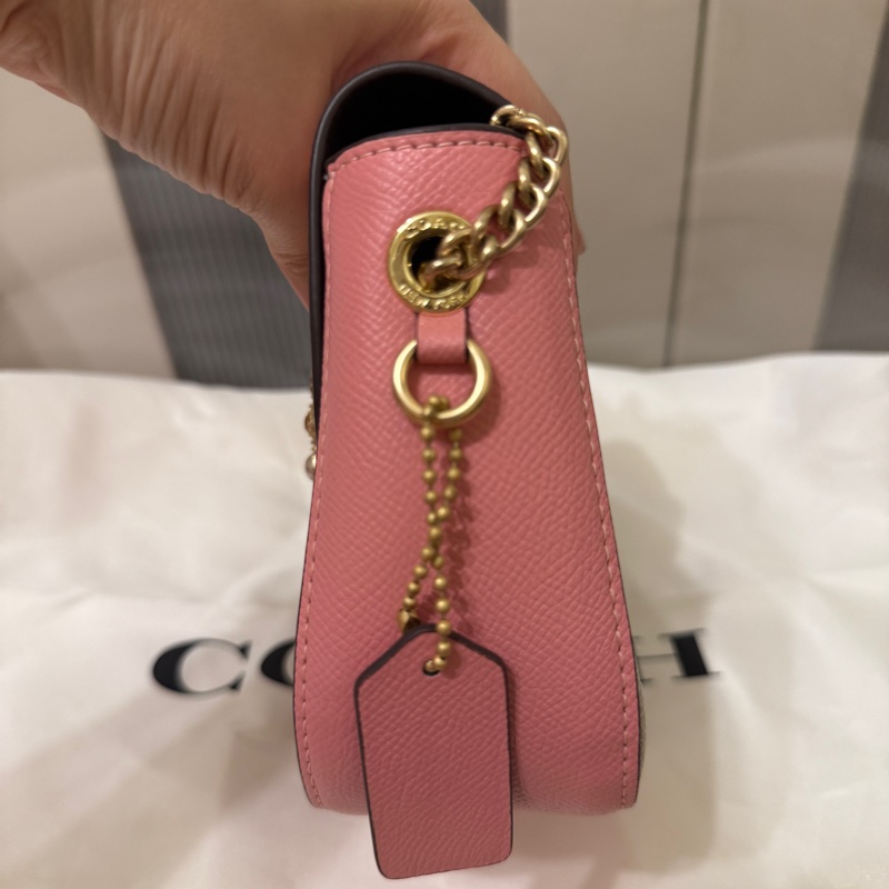 🇺🇸👸coach 公主寶石鍊條單肩斜背包 經典老花COACH-2