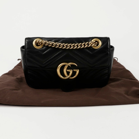 GUCCI GG Marmont 迷你肩斜背包 446744