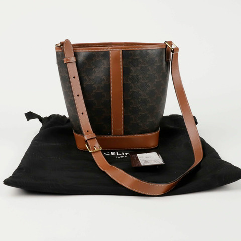 CELINE Triomphe 小號水桶單肩包 191442CAS