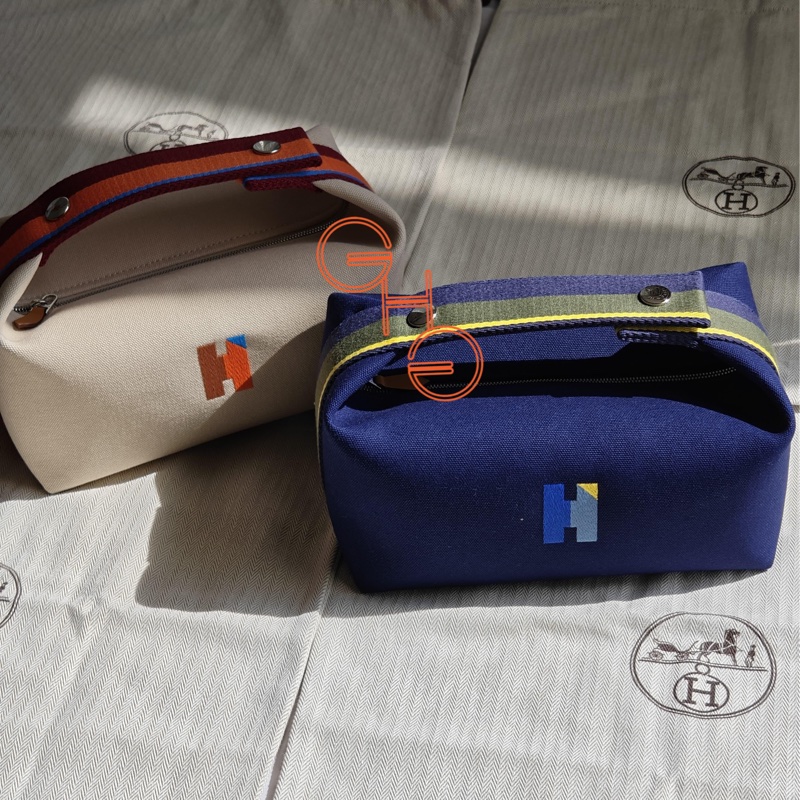 愛馬仕飯盒包Bride A Brac / H Pavillon / 藍色 ( 全新）-6