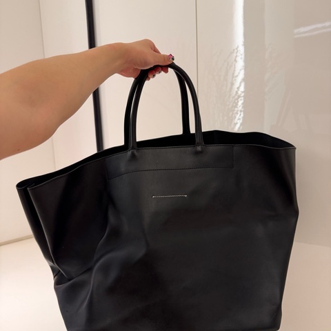 黑色 MM6 Maison Margiela 通勤包