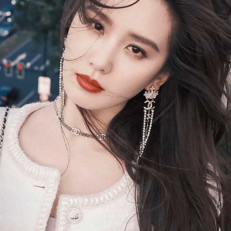 Chanel 淡金色 水鑽Logo 五花頸鏈 項鏈 choker-4