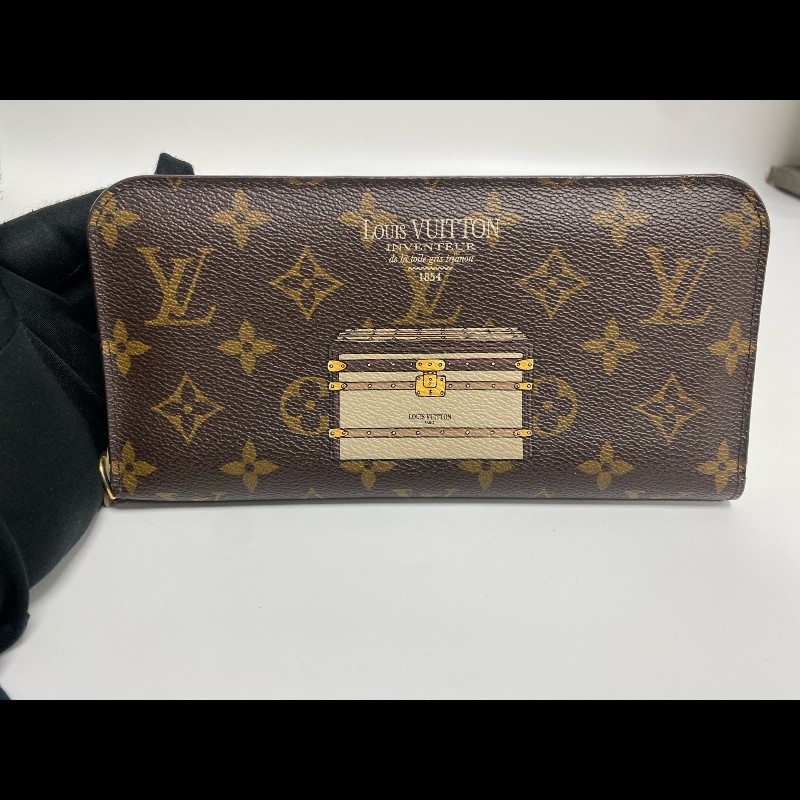 LV老花長夾錢包-3