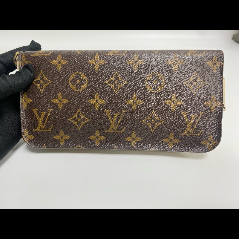 LV老花長夾錢包-5