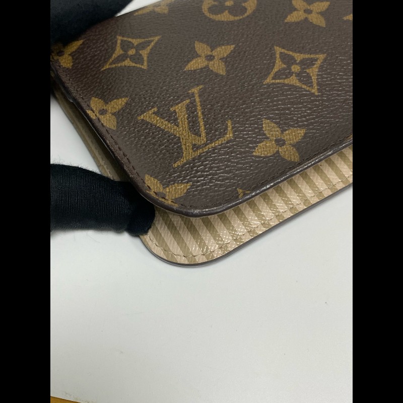 LV老花長夾錢包-16