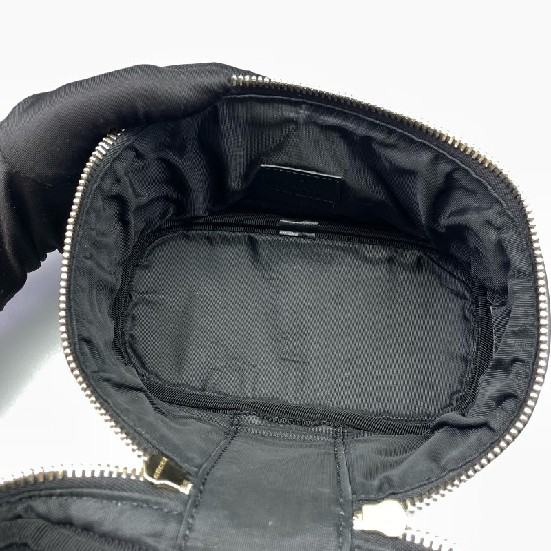 Gucci古馳馬蒙小號化妝包黑色-19