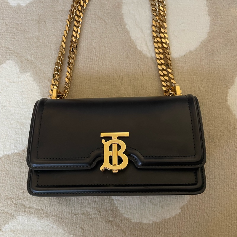 Burberry tb mini 黑色相機包-1
