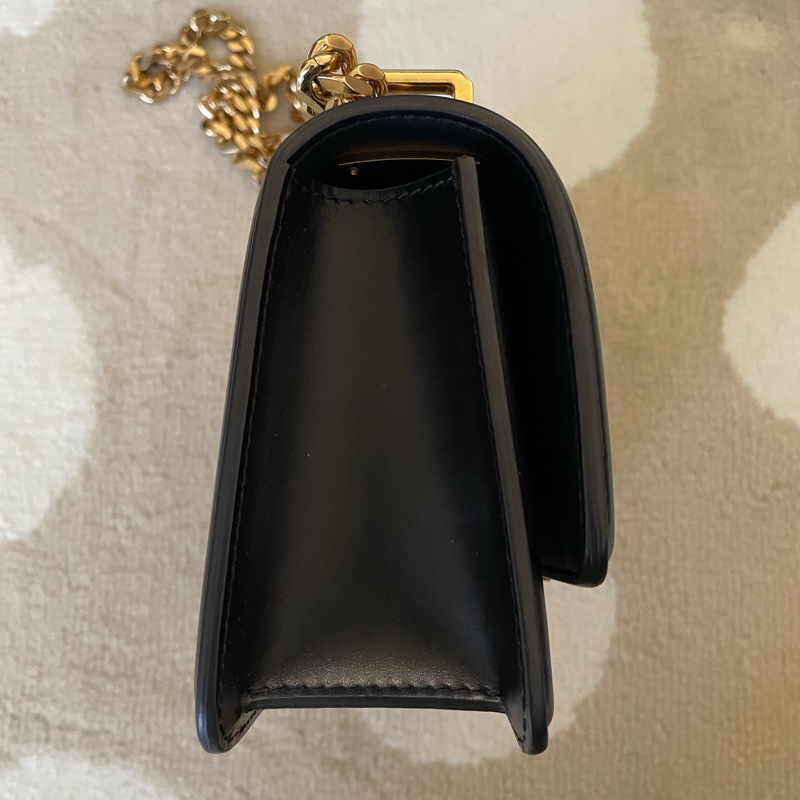 Burberry tb mini 黑色相機包-3