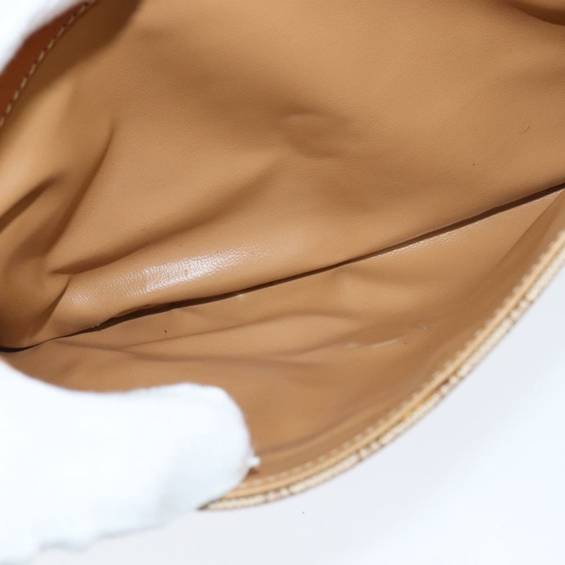 【日本直送】CELINE Macadam帆布肩背包 PVC米色金色 正品 150387-19