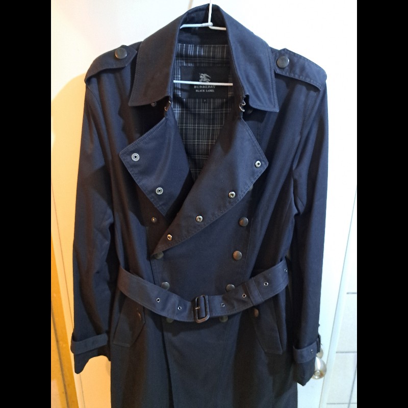M碼／日本二手／Burberry 男神風衣-4