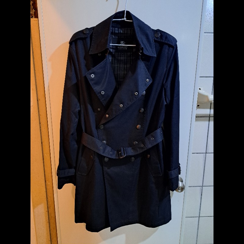 M碼／日本二手／Burberry 男神風衣-5