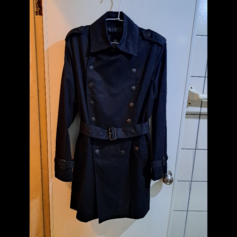 M碼／日本二手／Burberry 男神風衣-8