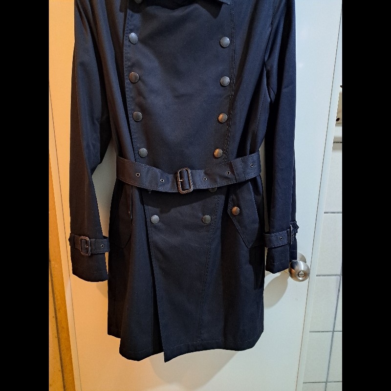 M碼／日本二手／Burberry 男神風衣-15