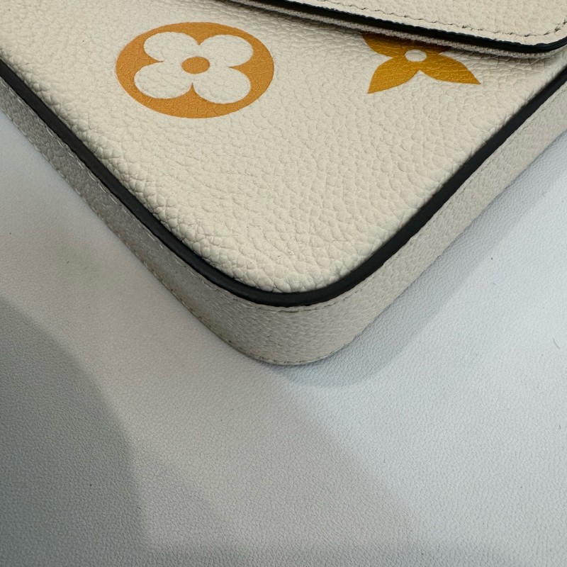 Louis Vuitton/路易威登全皮香草黃漸變色三合一芯片款21㎝。-11