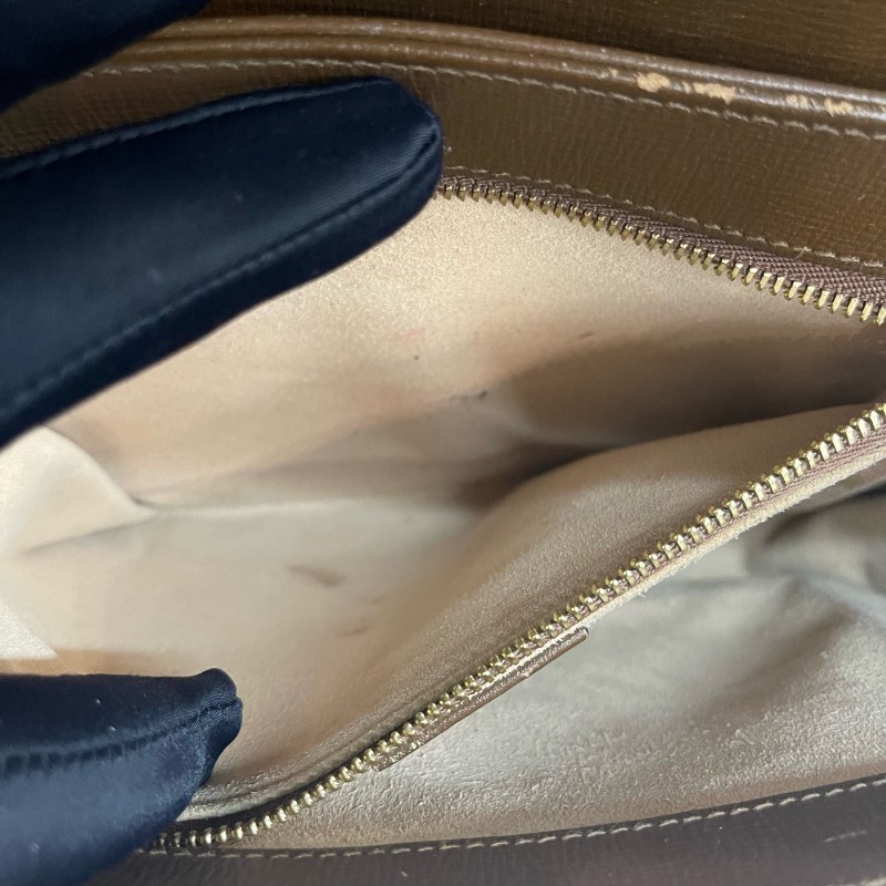 Gucci/古馳1955老花中號單肩斜挎馬鞍包-21