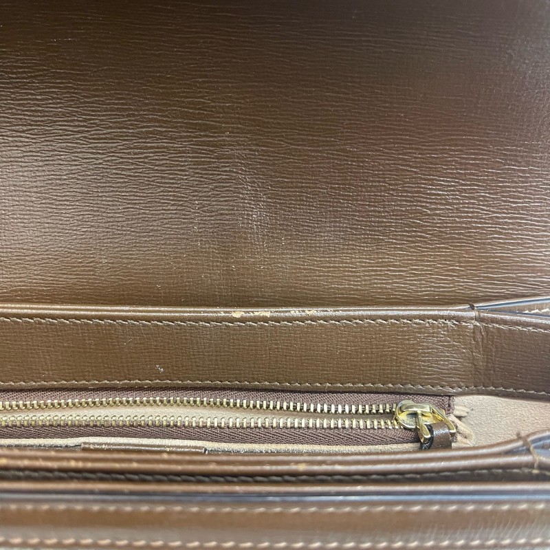 Gucci/古馳1955老花中號單肩斜挎馬鞍包-22