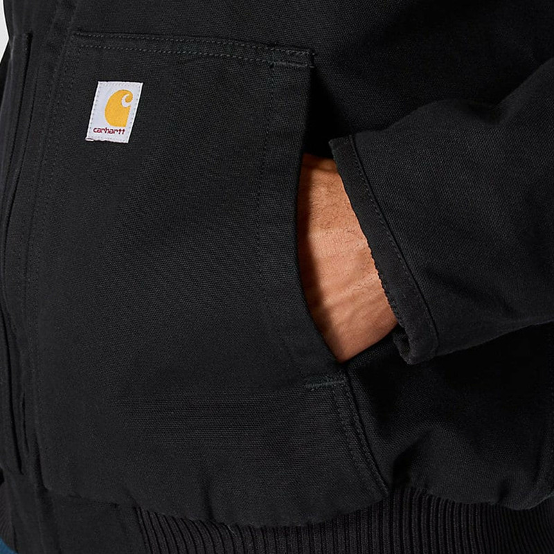 Carhartt - Giacca Duck Active Black - 104050 - BLACK | size: M-4