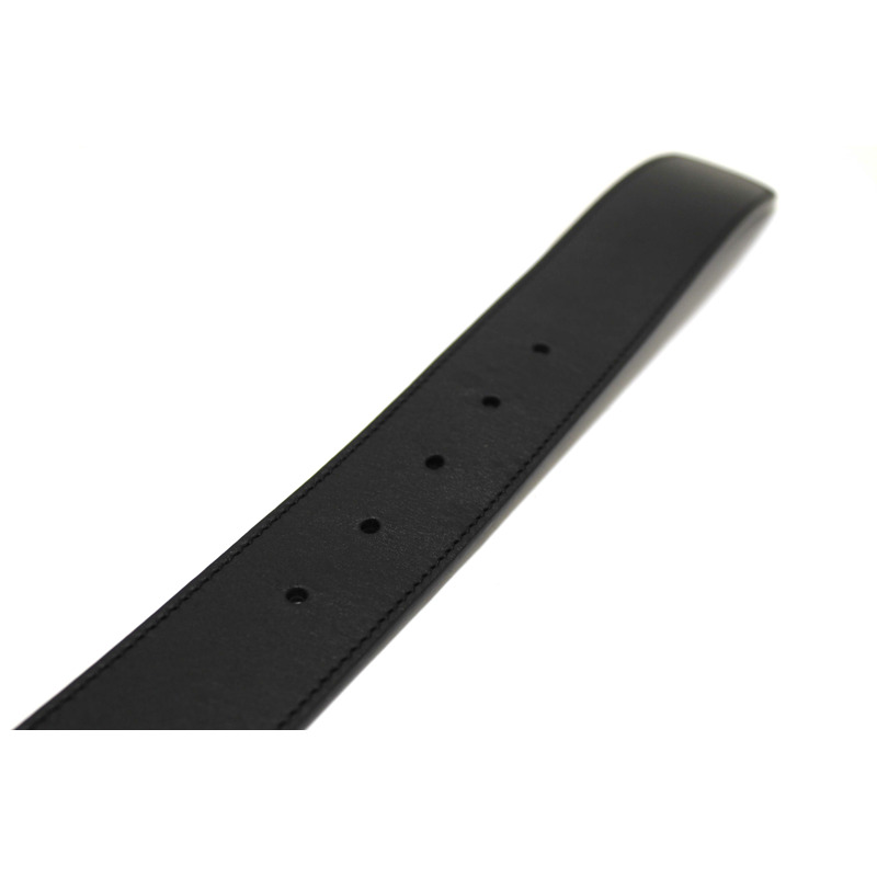 Gucci Black Leather GG Marmont with Maxi GG Belt Size 80-4