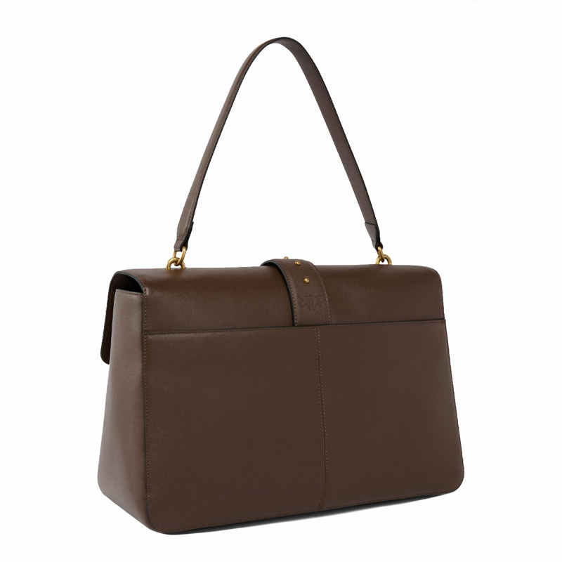 Pinko - Borsa a spalla Love one Marrone - 105067A0QO - MARRONE/CASTANO-ANTIQUE/GOLD-2