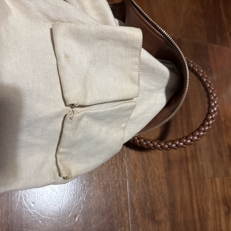 Gucci GG 帆布編織手提包-21