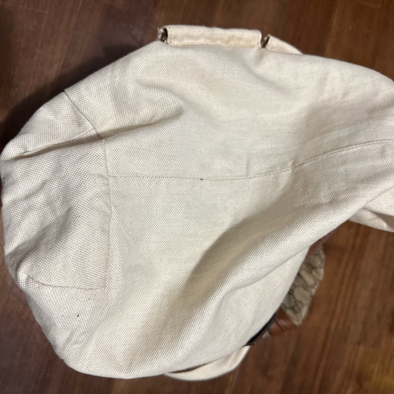 Gucci GG 帆布編織手提包-22