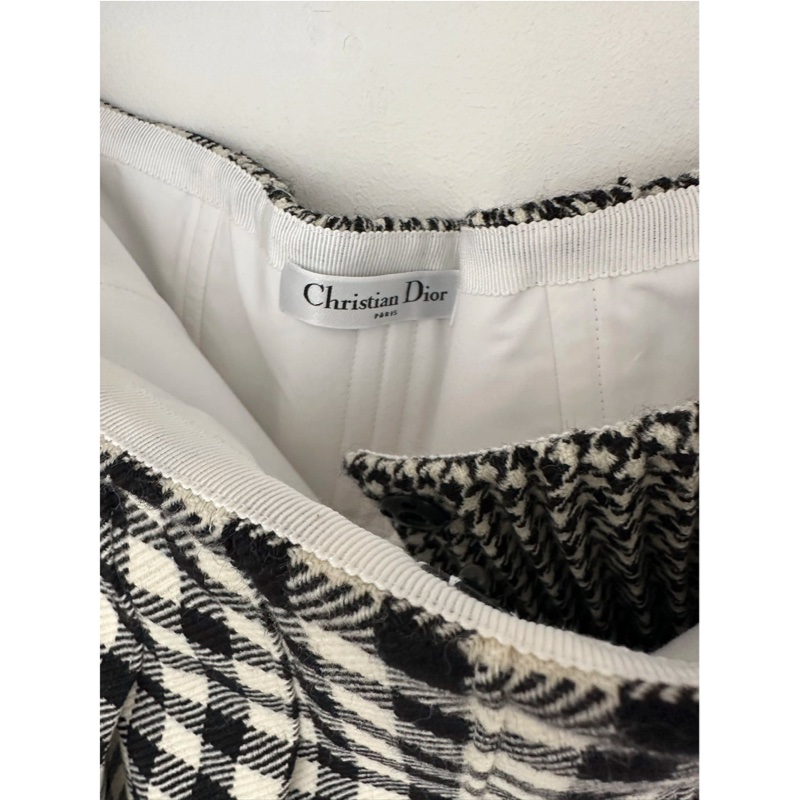 Dior 及膝半截裙-4