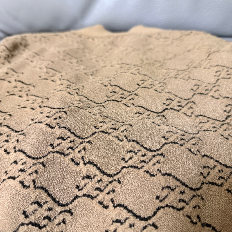 ❤️雙11優惠~11/25止❤️ FENDI經典短板針織上衣-咖色-4