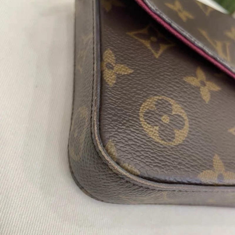 Louis Vuitton LV Empreinte Pochette Felicie 鏈條錢包包 單肩包-4