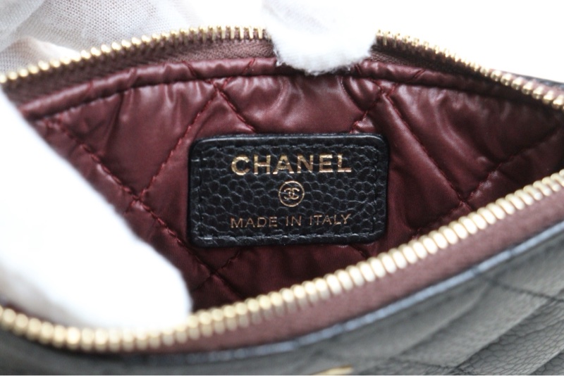 Chanel 拉鍊一字錢包-8