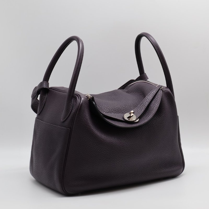 HERMES Lindy 30 - 葡萄紫銀 D-0