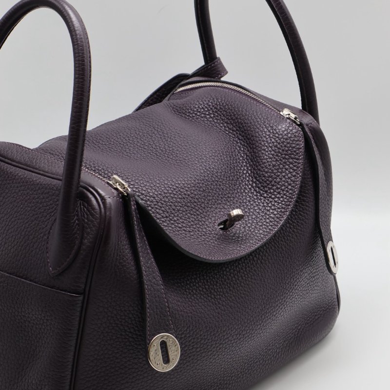 HERMES Lindy 30 - 葡萄紫銀 D-2