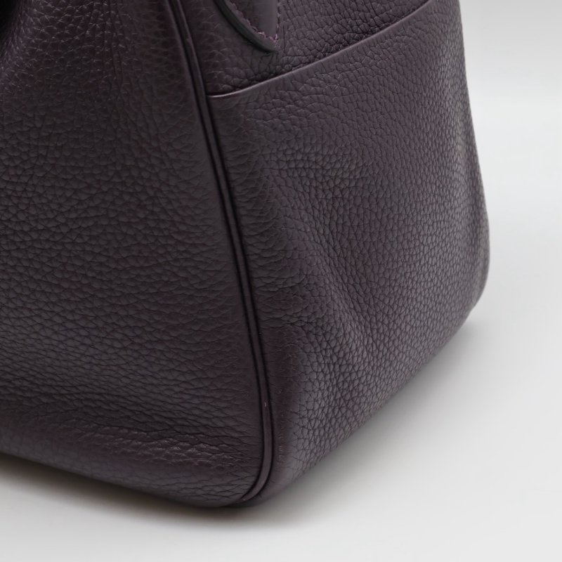 HERMES Lindy 30 - 葡萄紫銀 D-4