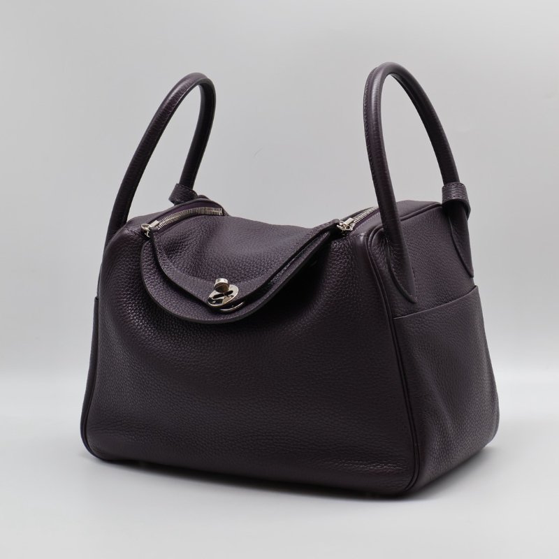 HERMES Lindy 30 - 葡萄紫銀 D-6