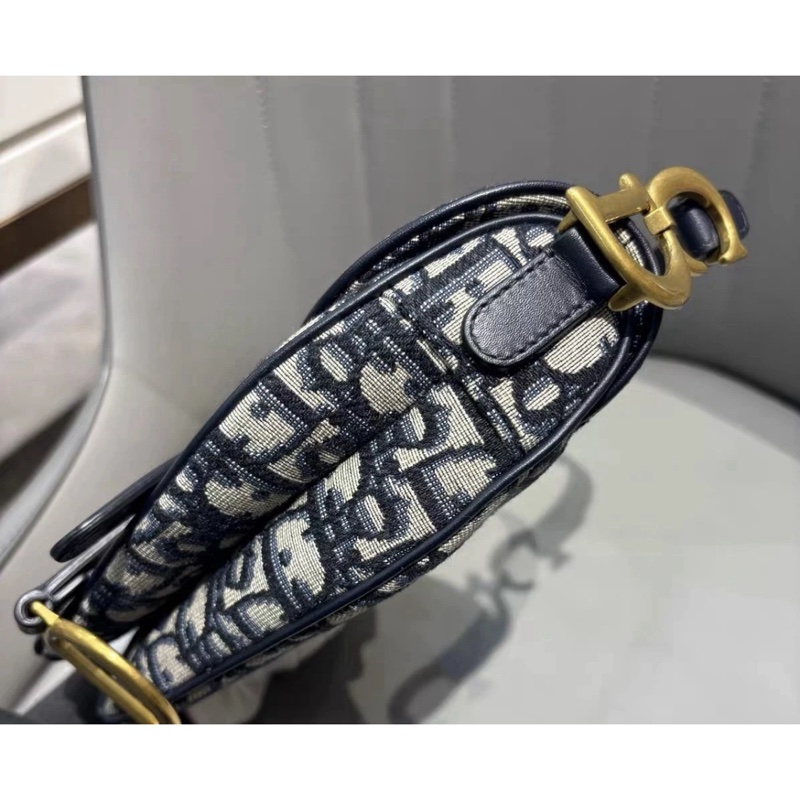 Christian Dior Monogram Saddle 2WAY 單肩包 斜挎小手提包-7