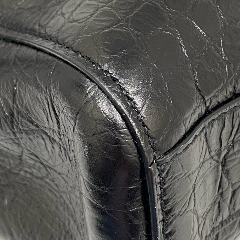 △ Saint Laurent 聖羅蘭 Black Calfskin Chain Shoulder Bag 黑色小牛皮鏈條肩背袋 -257021641-10