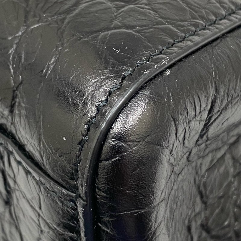 △ Saint Laurent 聖羅蘭 Black Calfskin Chain Shoulder Bag 黑色小牛皮鏈條肩背袋 -257021641-11