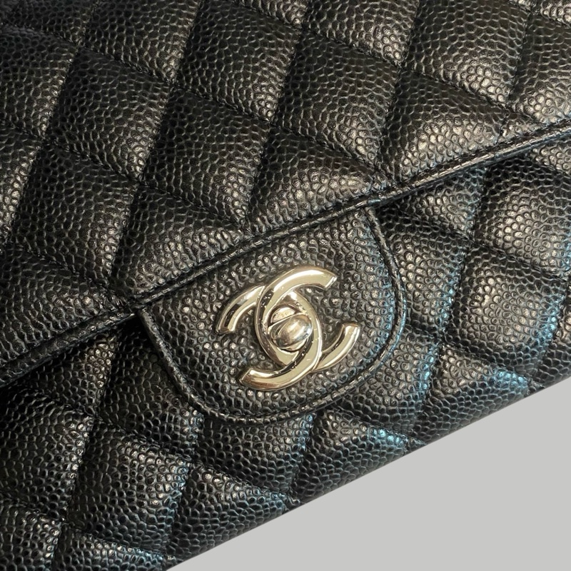 Chanel Caviar CF25 銀扣-1