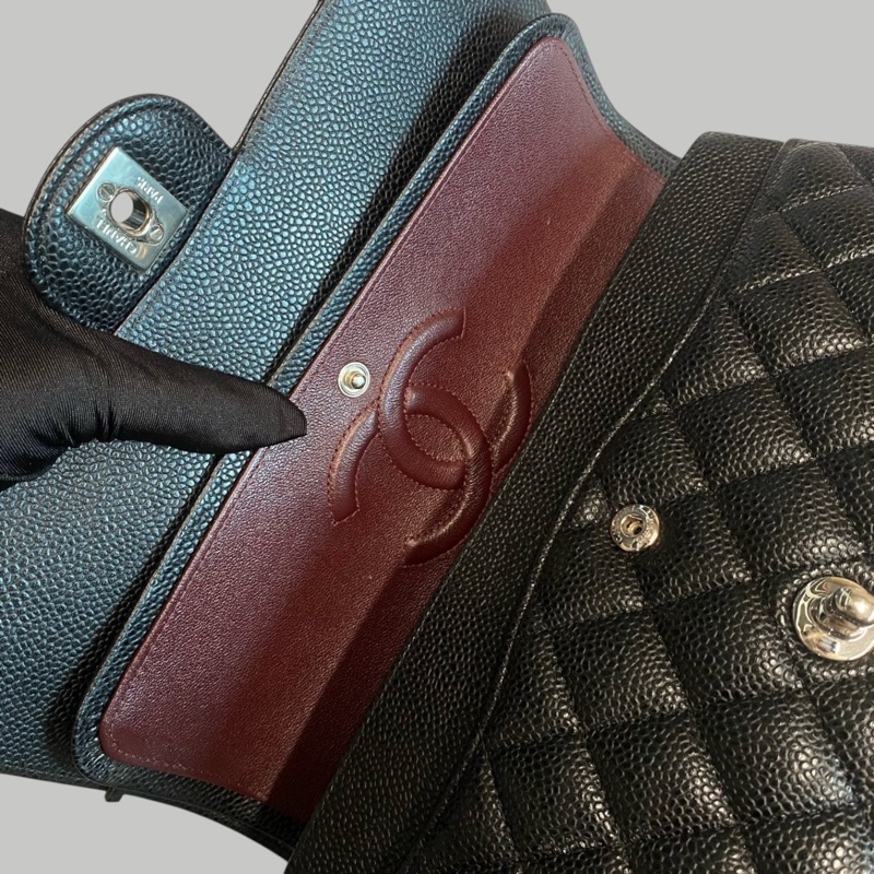 Chanel Caviar CF25 銀扣-13