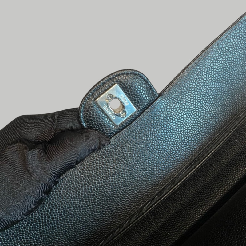 Chanel Caviar CF25 銀扣-14