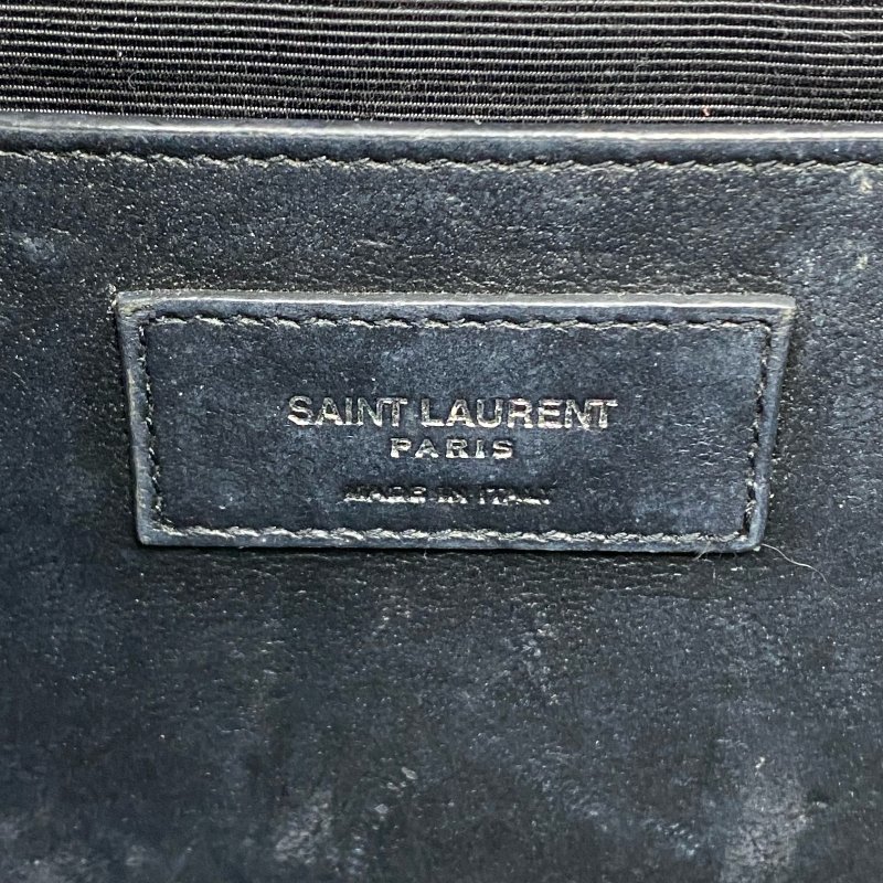 △ Saint Laurent 聖羅蘭 Envelope Black Caviar Skin Chain Shoulder Bag 黑色粒紋小牛皮鏈條肩背袋 -257021696-16
