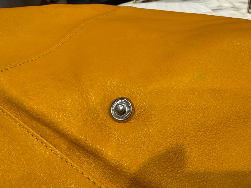 Longchamp小羊皮手提/斜背兩用包(大)-7