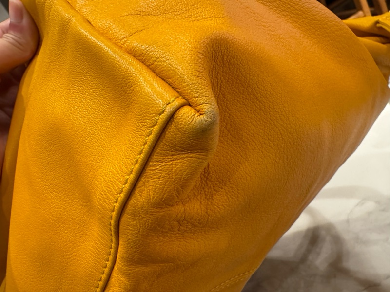 Longchamp小羊皮手提/斜背兩用包(大)-24