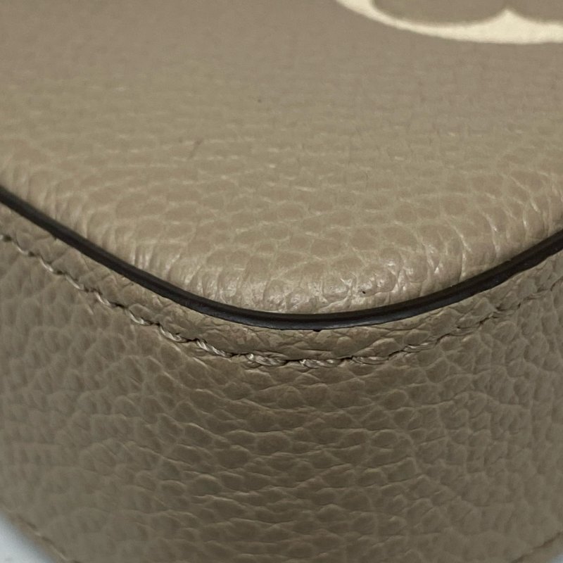 △ Louis Vuitton 路易威 Pochette Felicie Beige Empreinte Calfskin Monogram Chain Cross-body Bag M69977 淺褐色壓花牛皮花紋鏈條斜背袋 M69977 -257021458-8