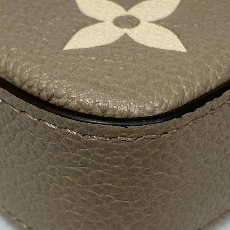 △ Louis Vuitton 路易威 Pochette Felicie Beige Empreinte Calfskin Monogram Chain Cross-body Bag M69977 淺褐色壓花牛皮花紋鏈條斜背袋 M69977 -257021458-11