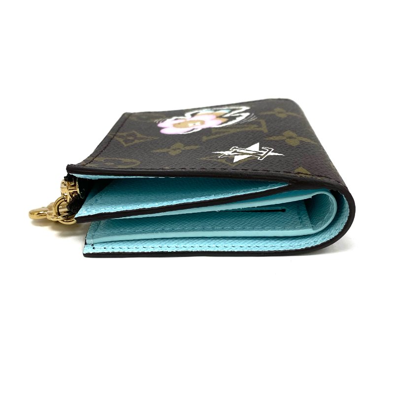 ☆ Louis Vuitton 路易威登 Brown Coated Canvas Vivienne Short Wallet M12487 啡色塗層帆布短銀包 M12487 - 257021598-4