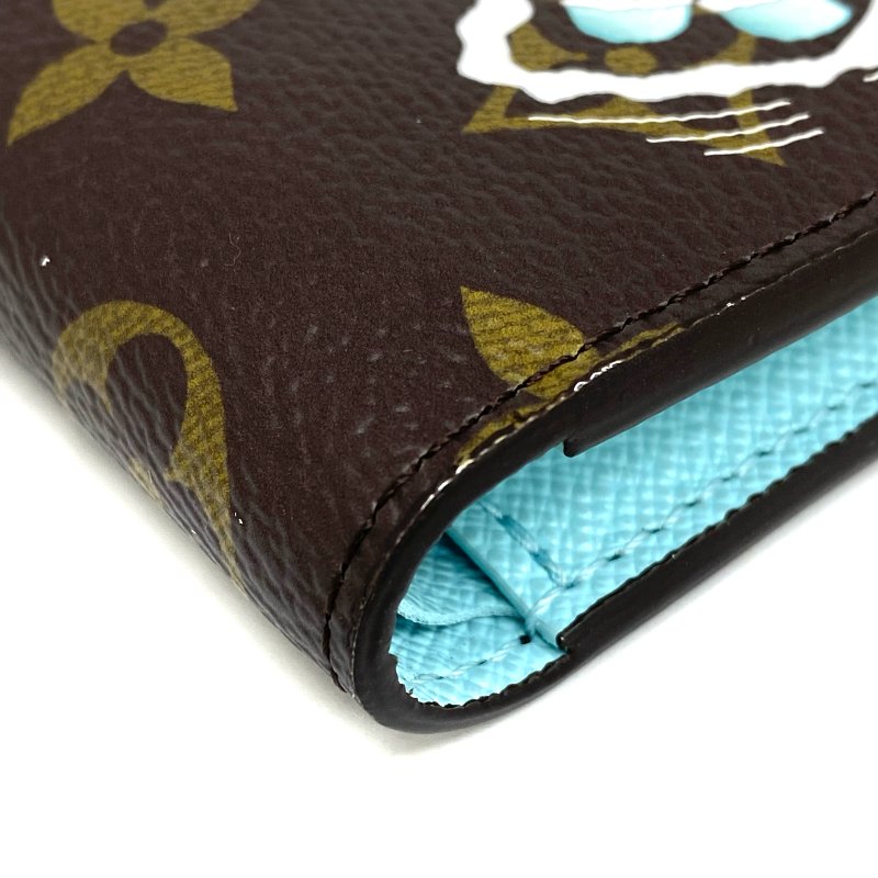 ☆ Louis Vuitton 路易威登 Brown Coated Canvas Vivienne Short Wallet M12487 啡色塗層帆布短銀包 M12487 - 257021598-10