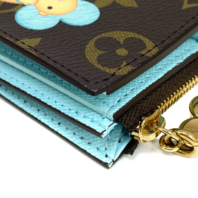 ☆ Louis Vuitton 路易威登 Brown Coated Canvas Vivienne Short Wallet M12487 啡色塗層帆布短銀包 M12487 - 257021598-13