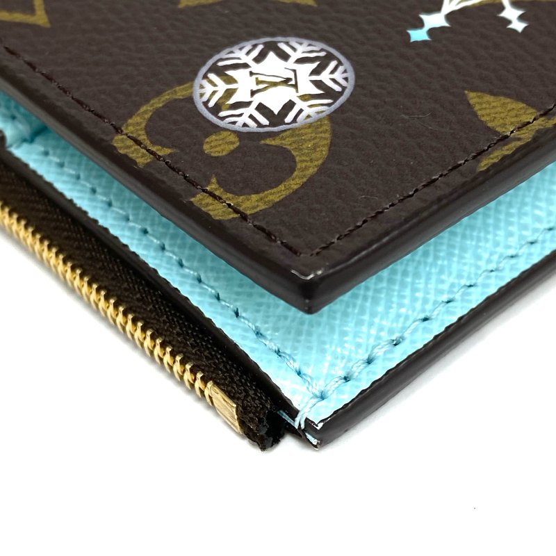 ☆ Louis Vuitton 路易威登 Brown Coated Canvas Vivienne Short Wallet M12487 啡色塗層帆布短銀包 M12487 - 257021598-14