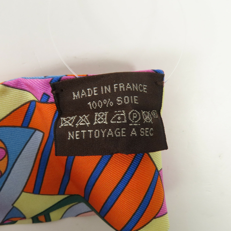 HERMES 絲質Twilly絲巾-8