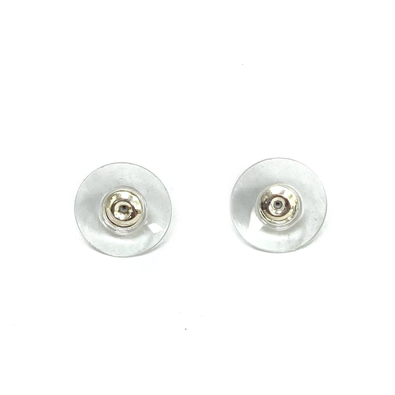 ☆ Chanel 香奈兒 Silver Tone Metal Rhinestones CC Swallow Earrings C25S 銀色金屬水鑽CC燕子耳環 - 257021396-8